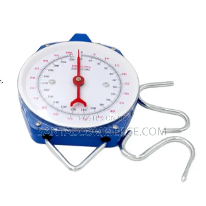 Heavy-Duty Portable Hanging Dial Weight Scale – 50kg Capacity