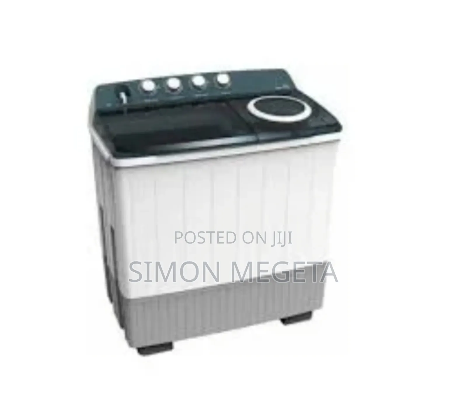 Haier 10kg Twin-Tub Semi-Automatic Washing Machine.