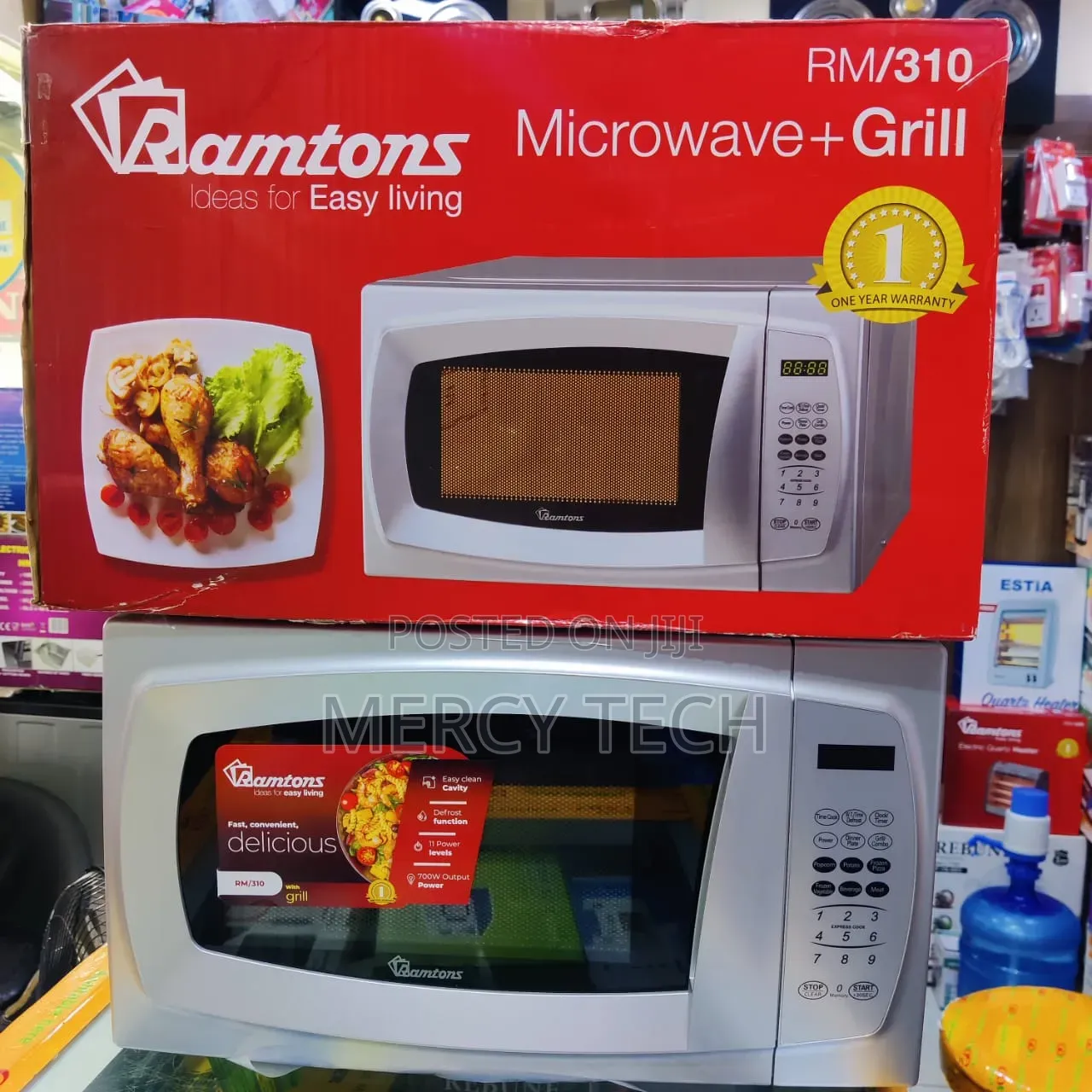 Ramtons Microwave + Grill*,Rm/310