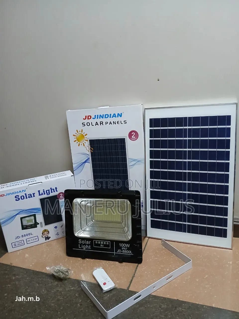 100watts Jd Solar Floodlight