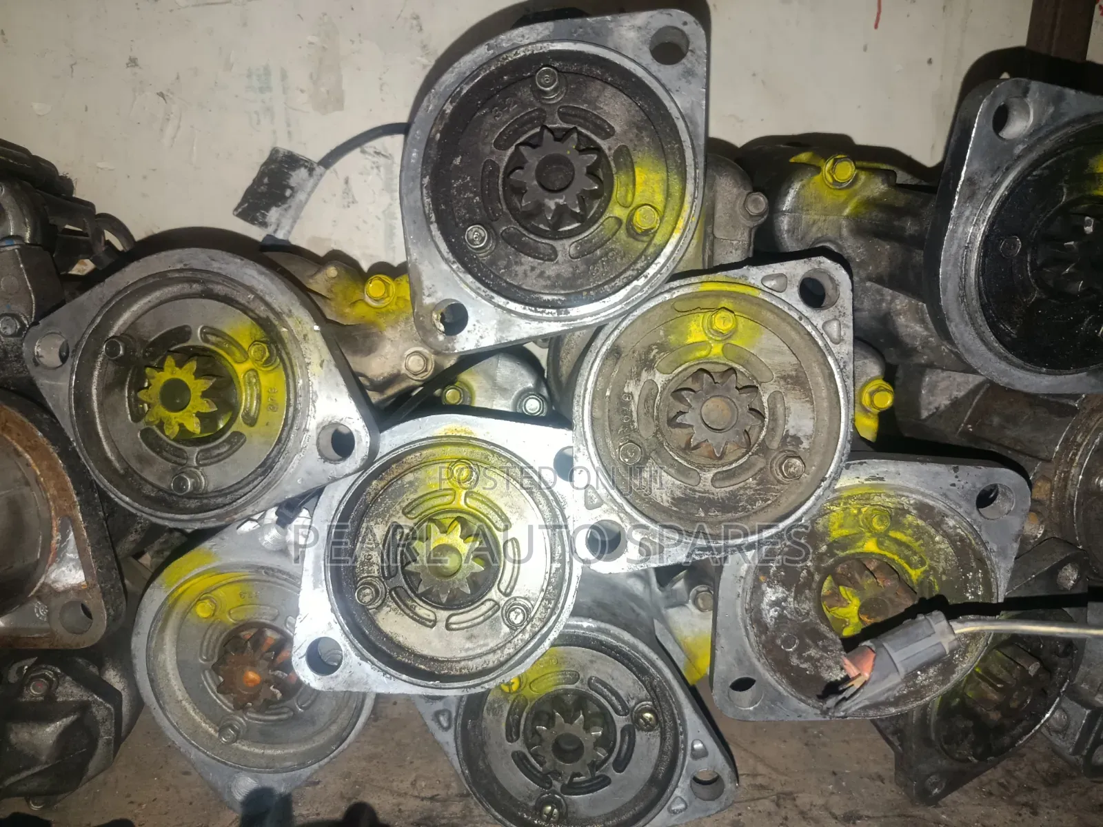 Starter Motor Dmax 4jj1