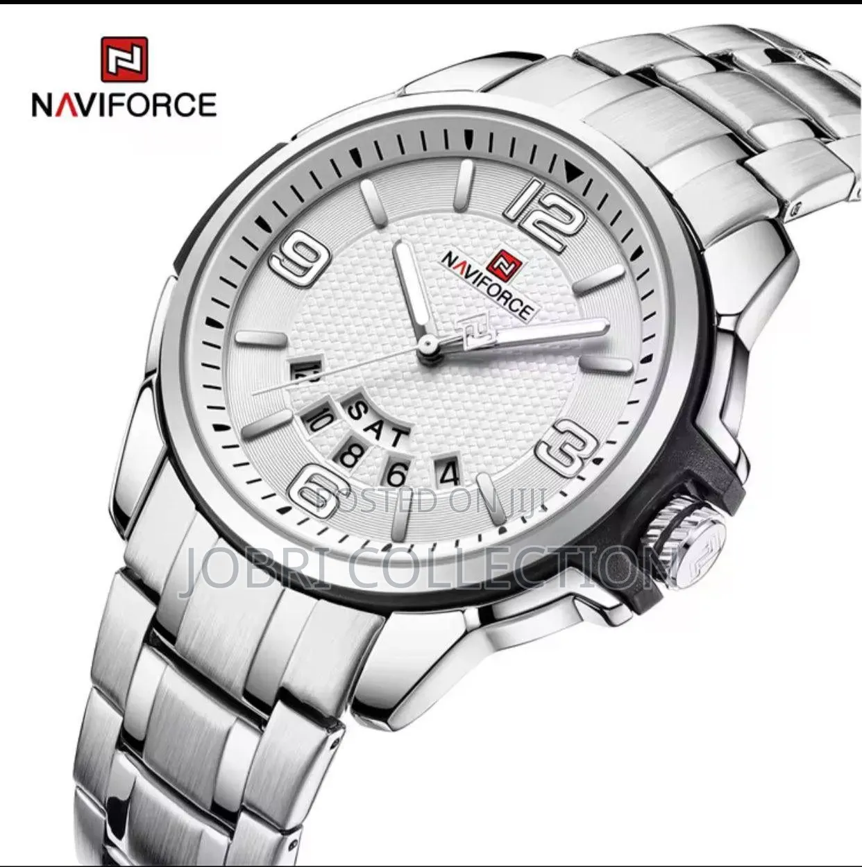 White Face Naviforce Gents Wrist Watch