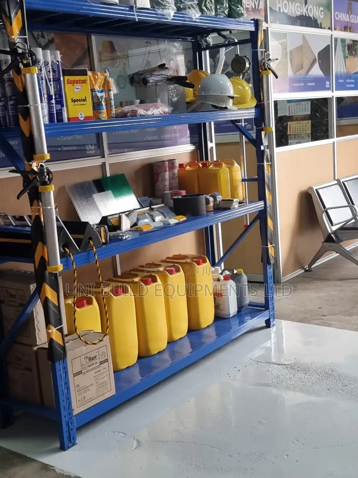Industrial Metal Storage Shelving Unit