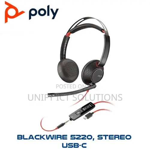 Poly Blackwire 5220 Stereo Usb-C Headset