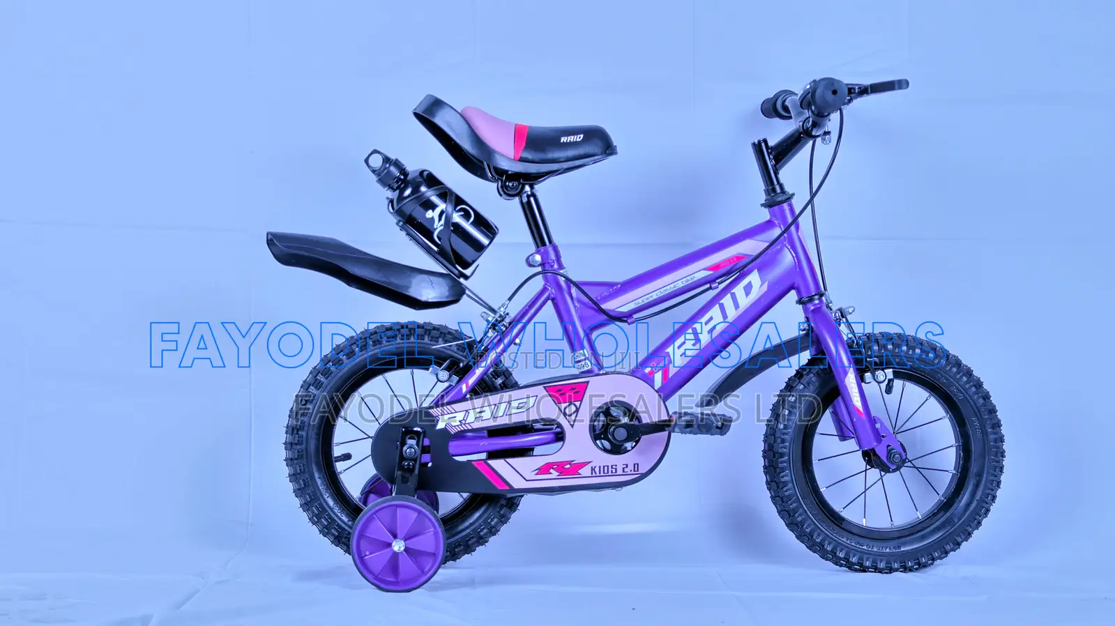 Raid Size 12 Kids Bike With a Free Water Bottle