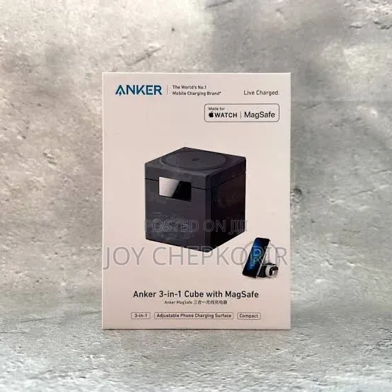 Anker 3-in-1 Cube With Magsafe (iPhone Fast Charging)