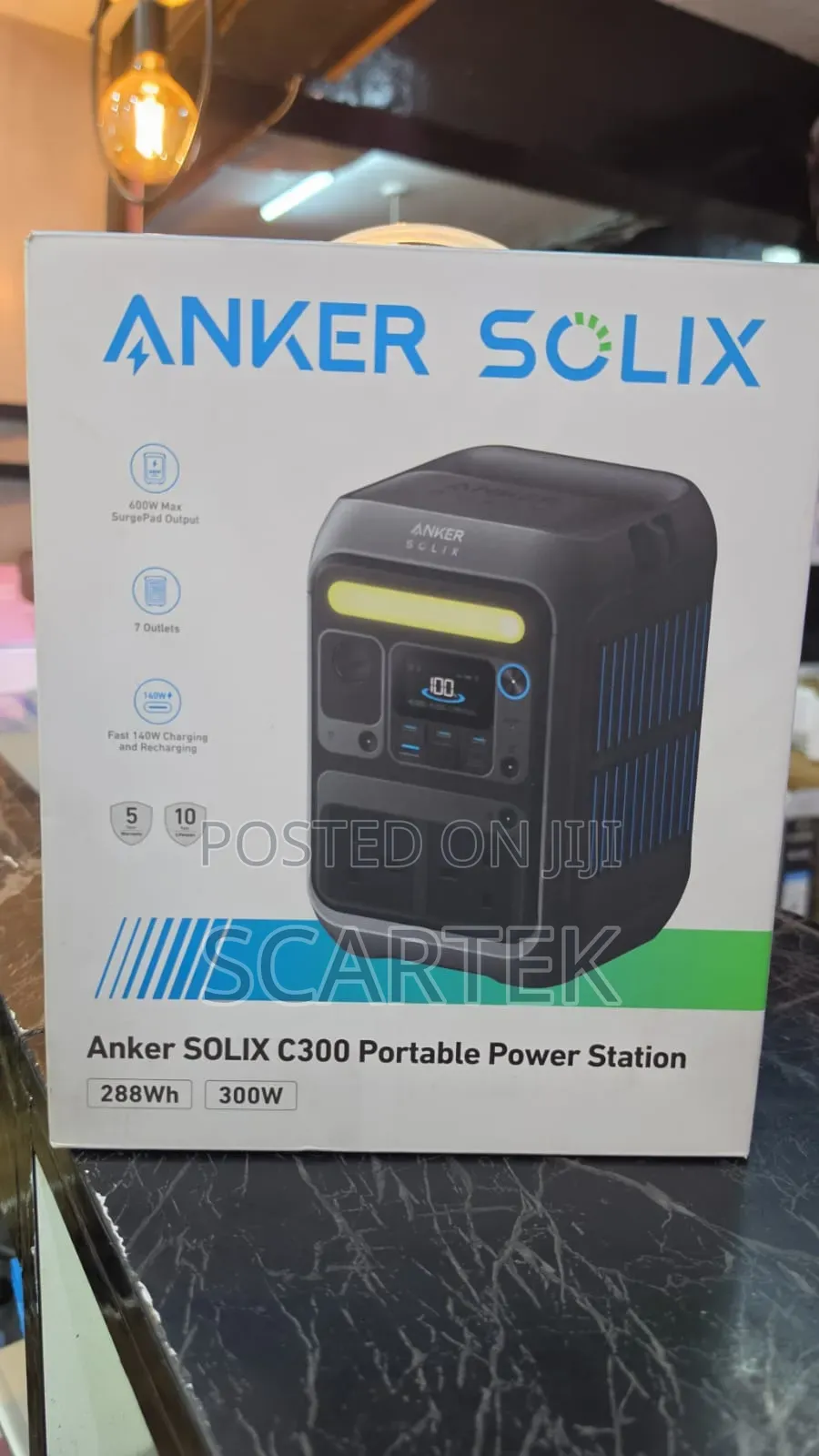 Anker Solix C300 Portable Power Station 288wh