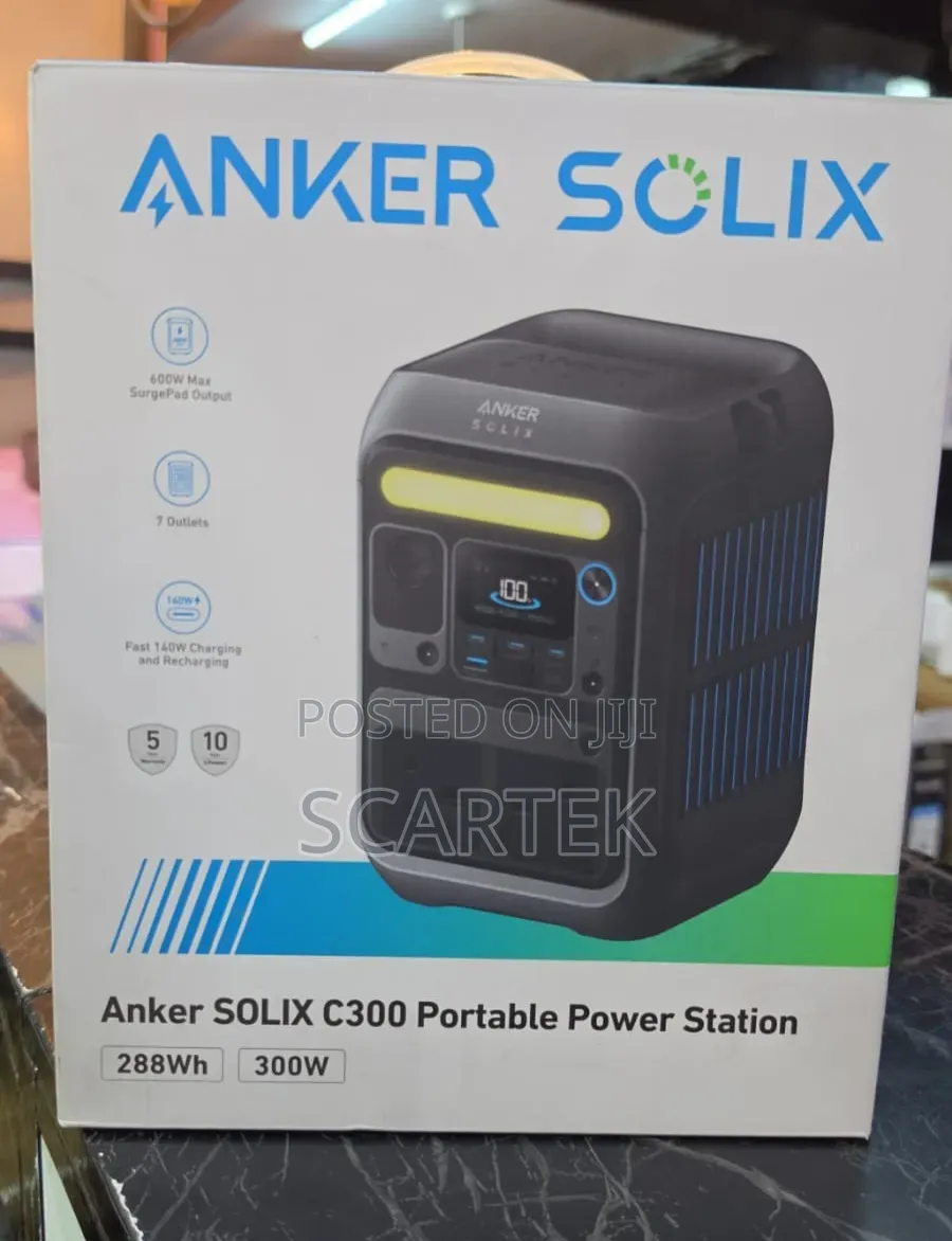Anker Solix C300 Portable Power Station 288wh