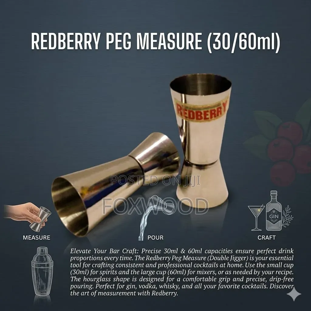 Professional Cocktail Jigger
