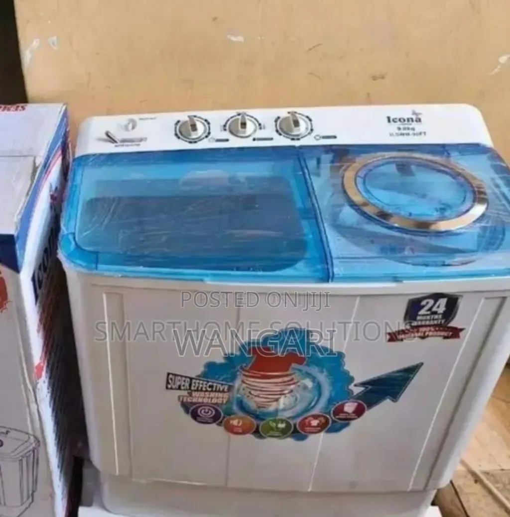 Two Tabs. Icona 9kg Washing Machine