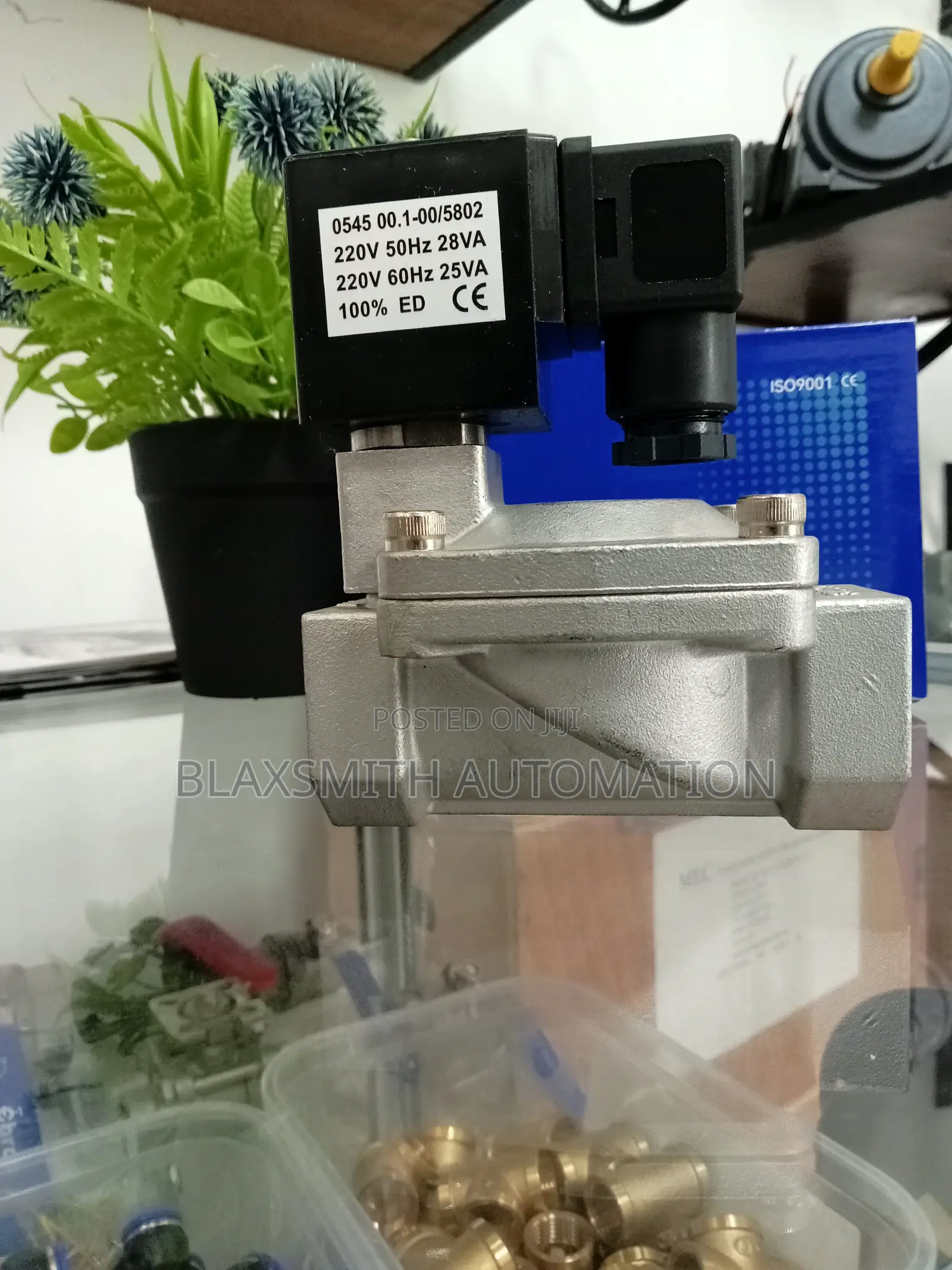 2-Way Solenoid Valve 1" 220vac