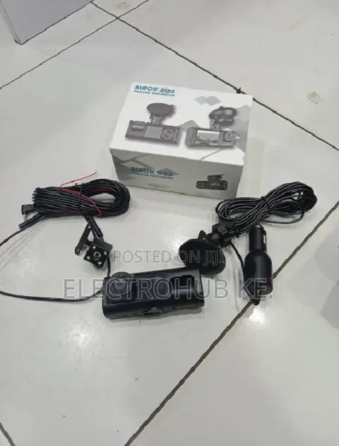 Black Box Full Hd 3 in 1 Dash Cam - Complete Car Surveillance Sytem