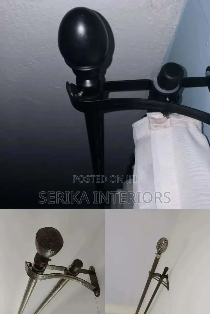 Jua Kali Curtain Rods