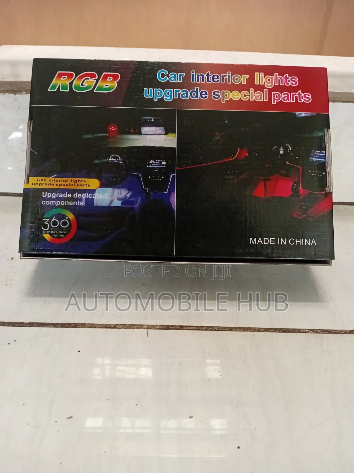 RGB Car Ambient Interior Lights With App Control