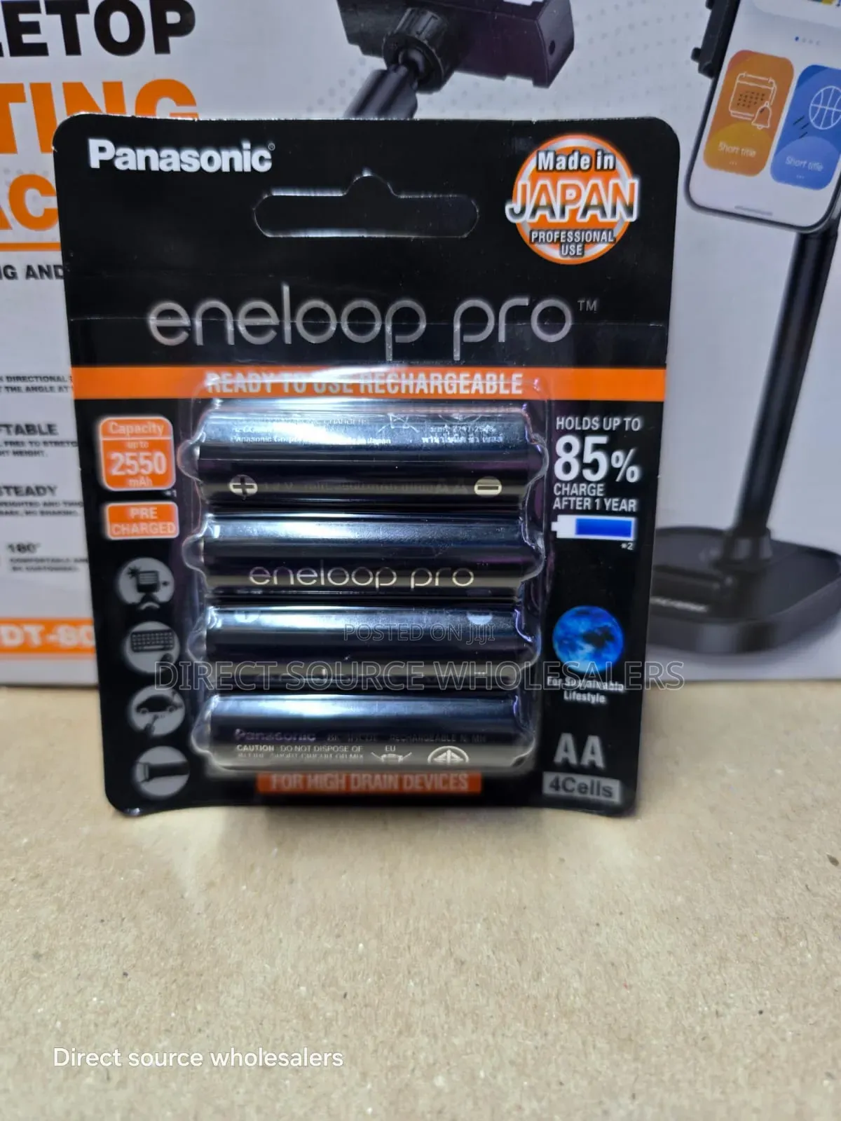 Enloop Double Aa Rechargeable Batteries 2550 Mah