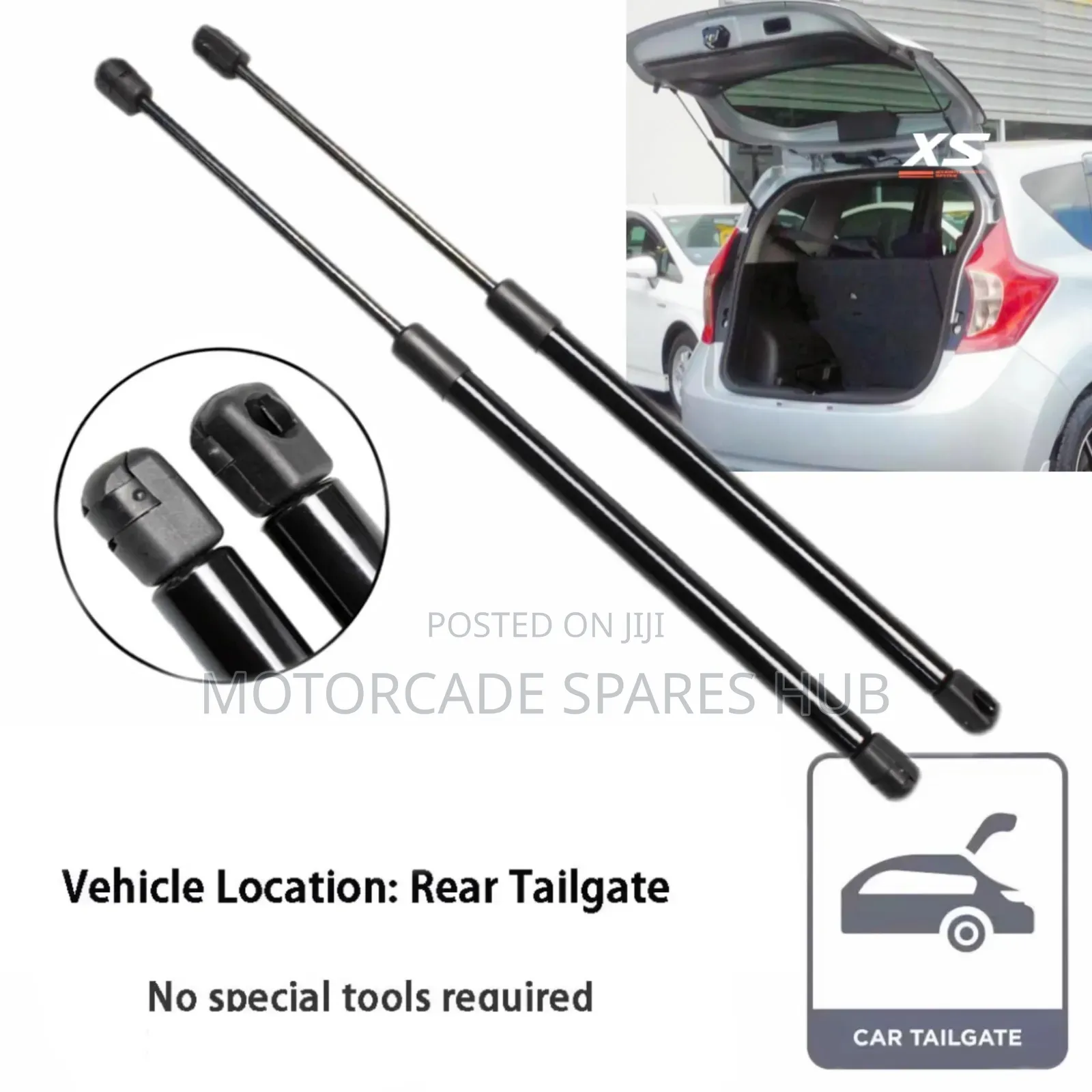 Boot Shocks Nissan Note E12 2012-2016