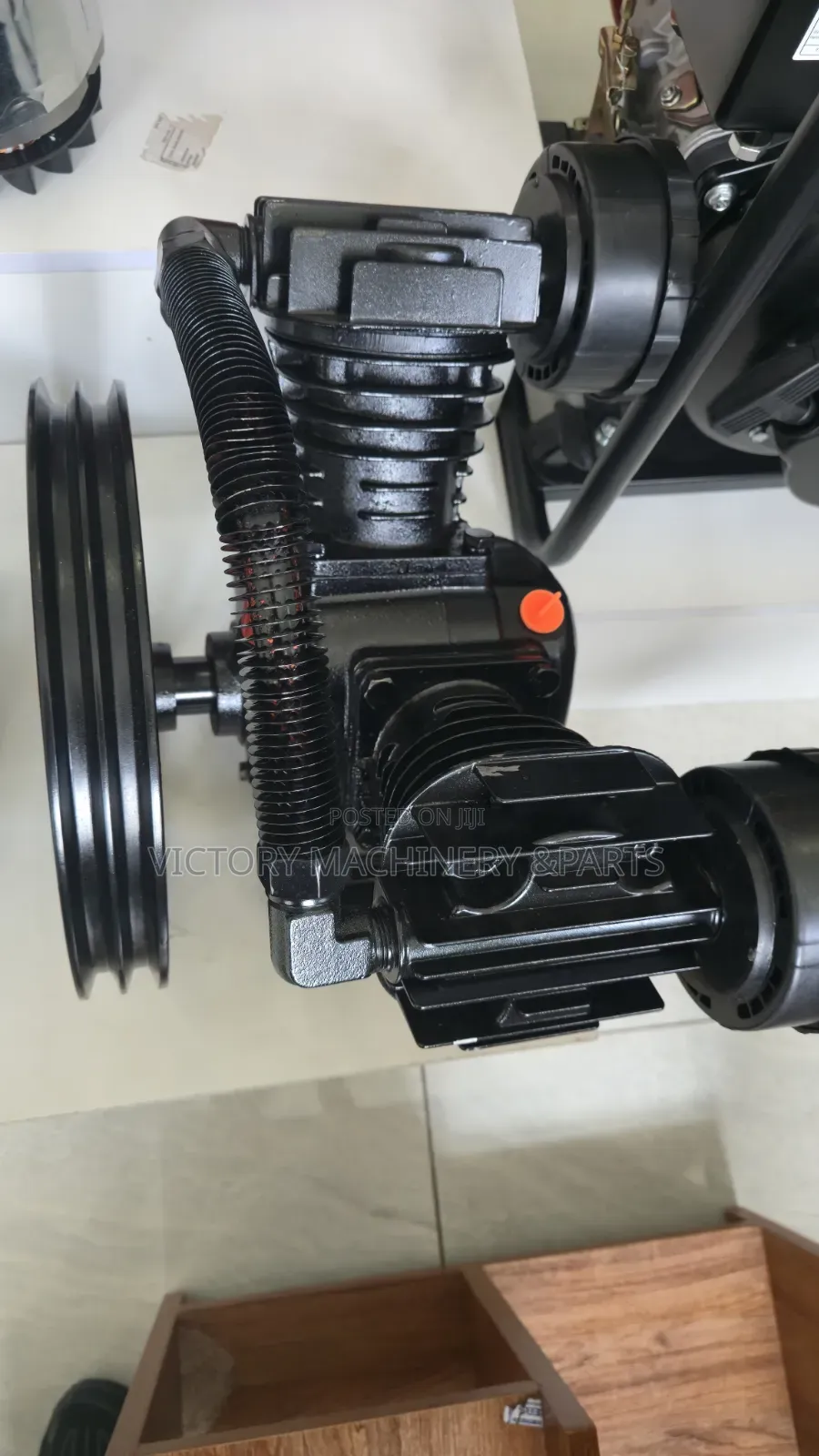 2 Cylinder Compressor Pump Head for 500l/90mm