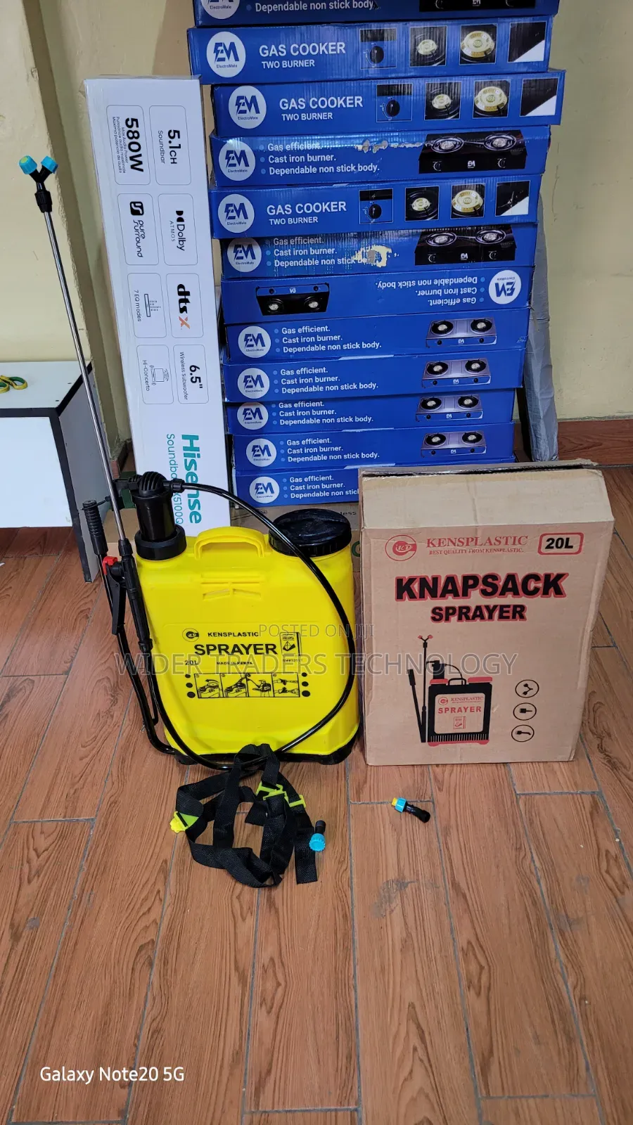 Kensplastic 20l Knapsack Sprayer