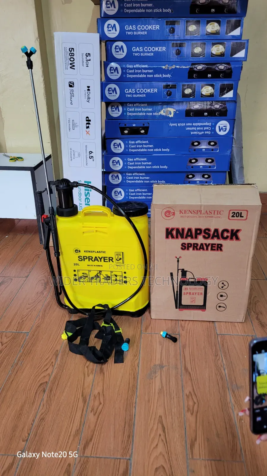 Kensplastic 20l Knapsack Sprayer