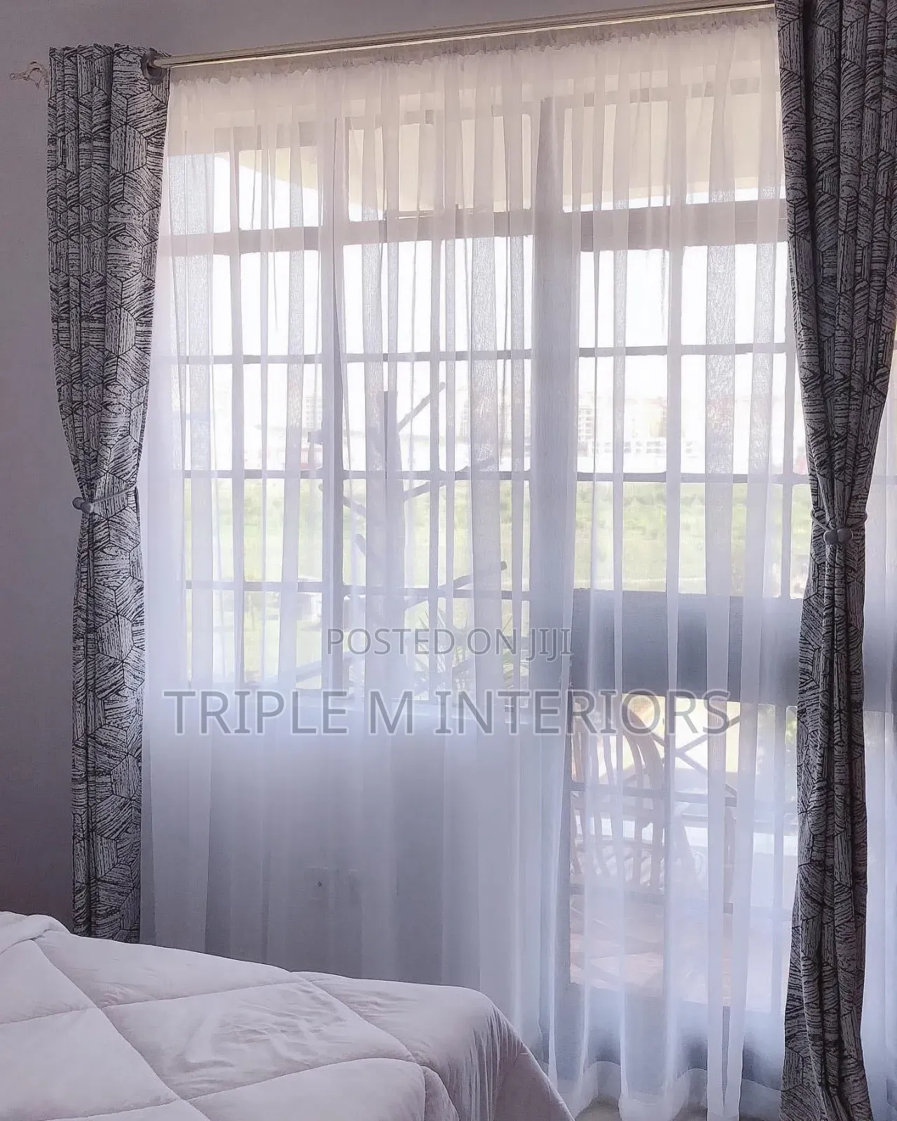Soft Linen Feel Drapes | Clean Natural Room Aesthetic