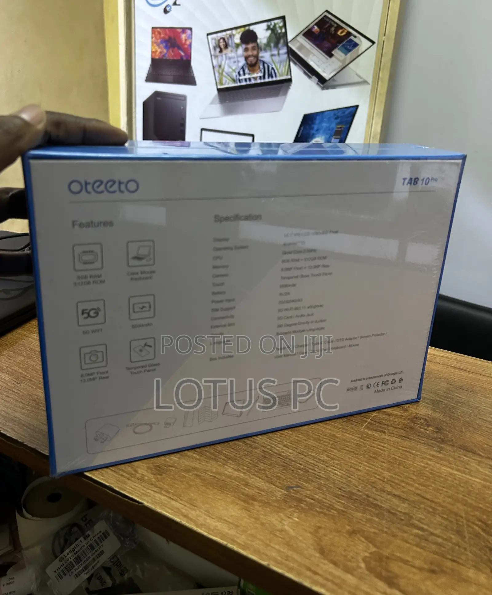 New Oteeto TAB 10 Pro 512 GB Blue