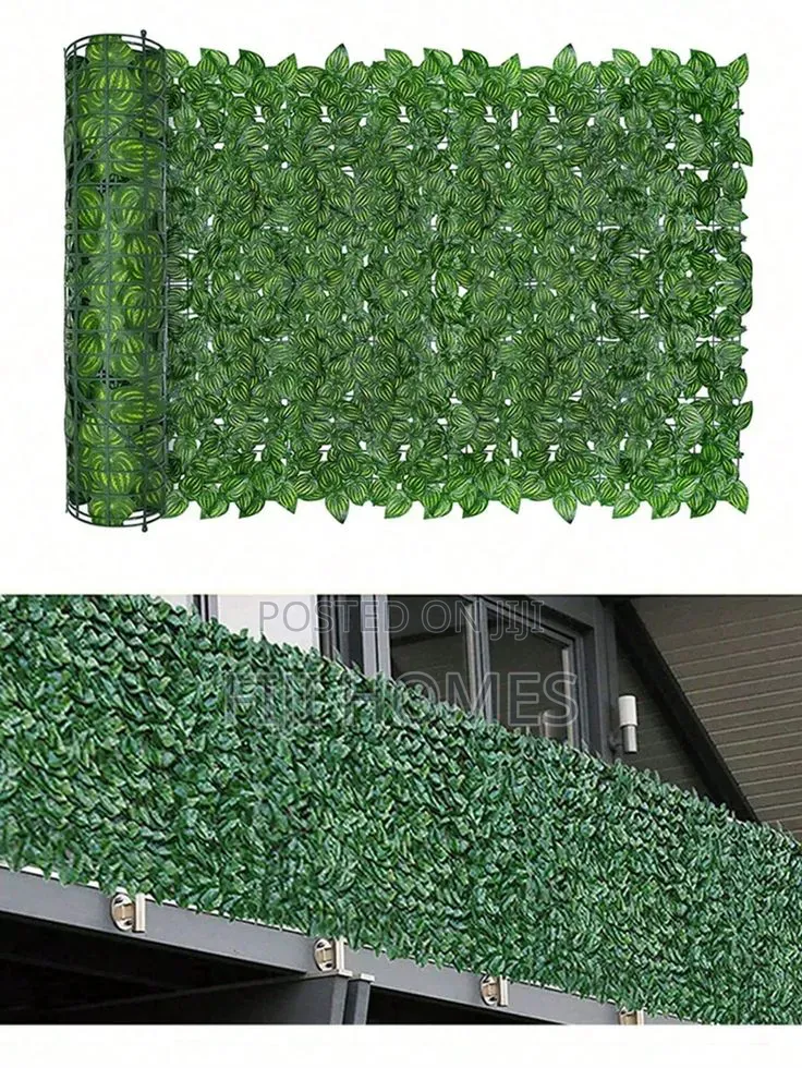 Artificial Privacy Fence - Green - 3 by 1meters