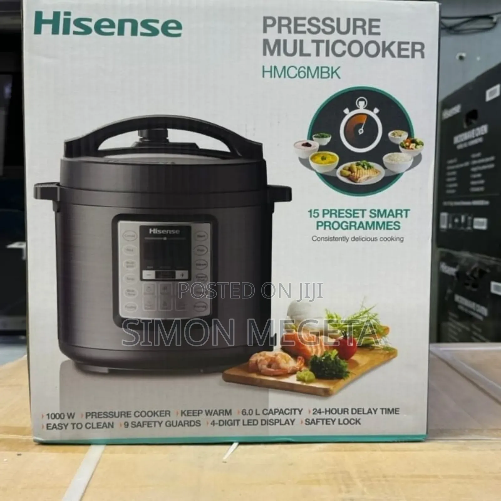 Hisense Pressure Cooker 6 Liters 6-in-1 Multi Cooker