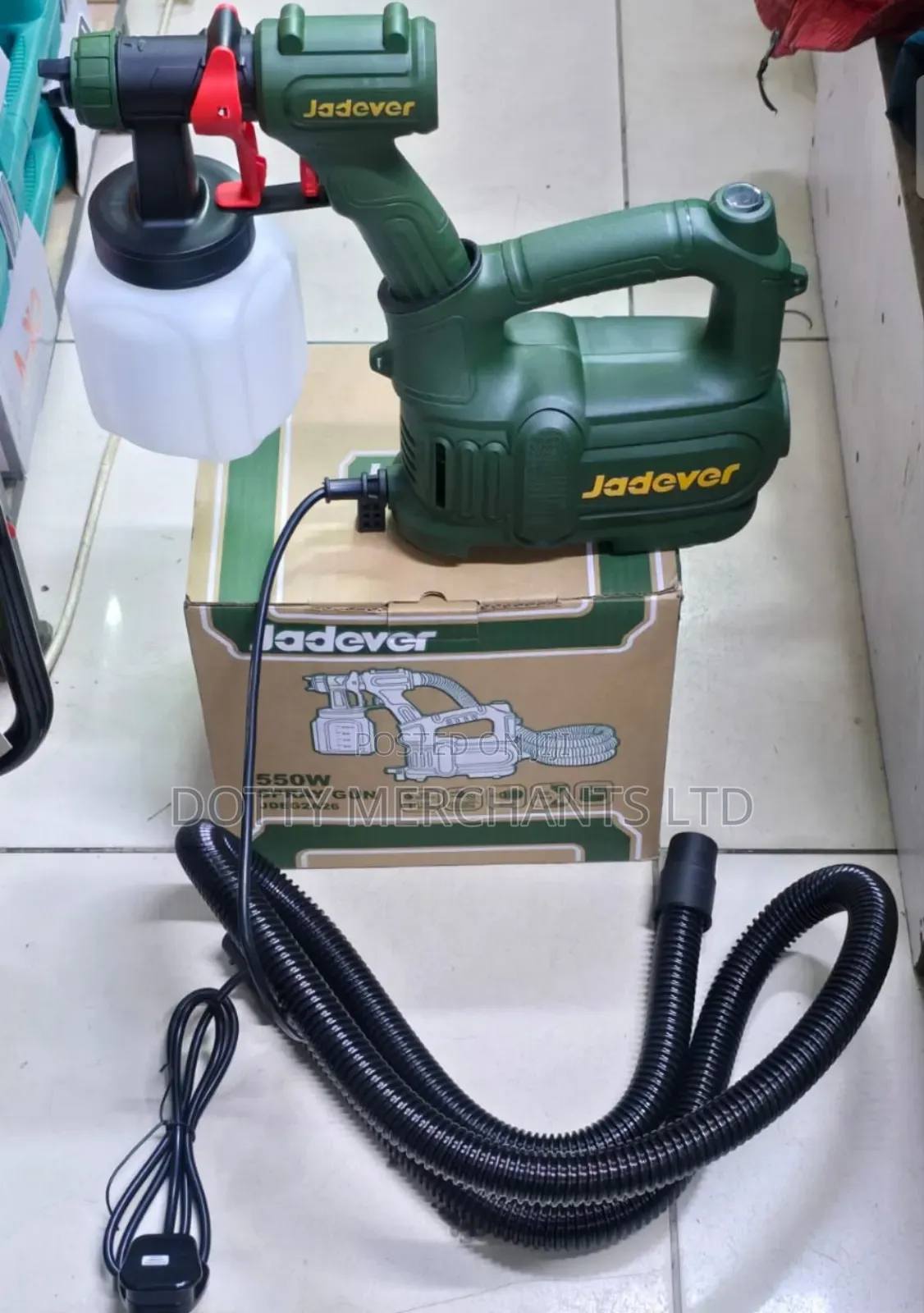 Spray Gun With Compressor 550w