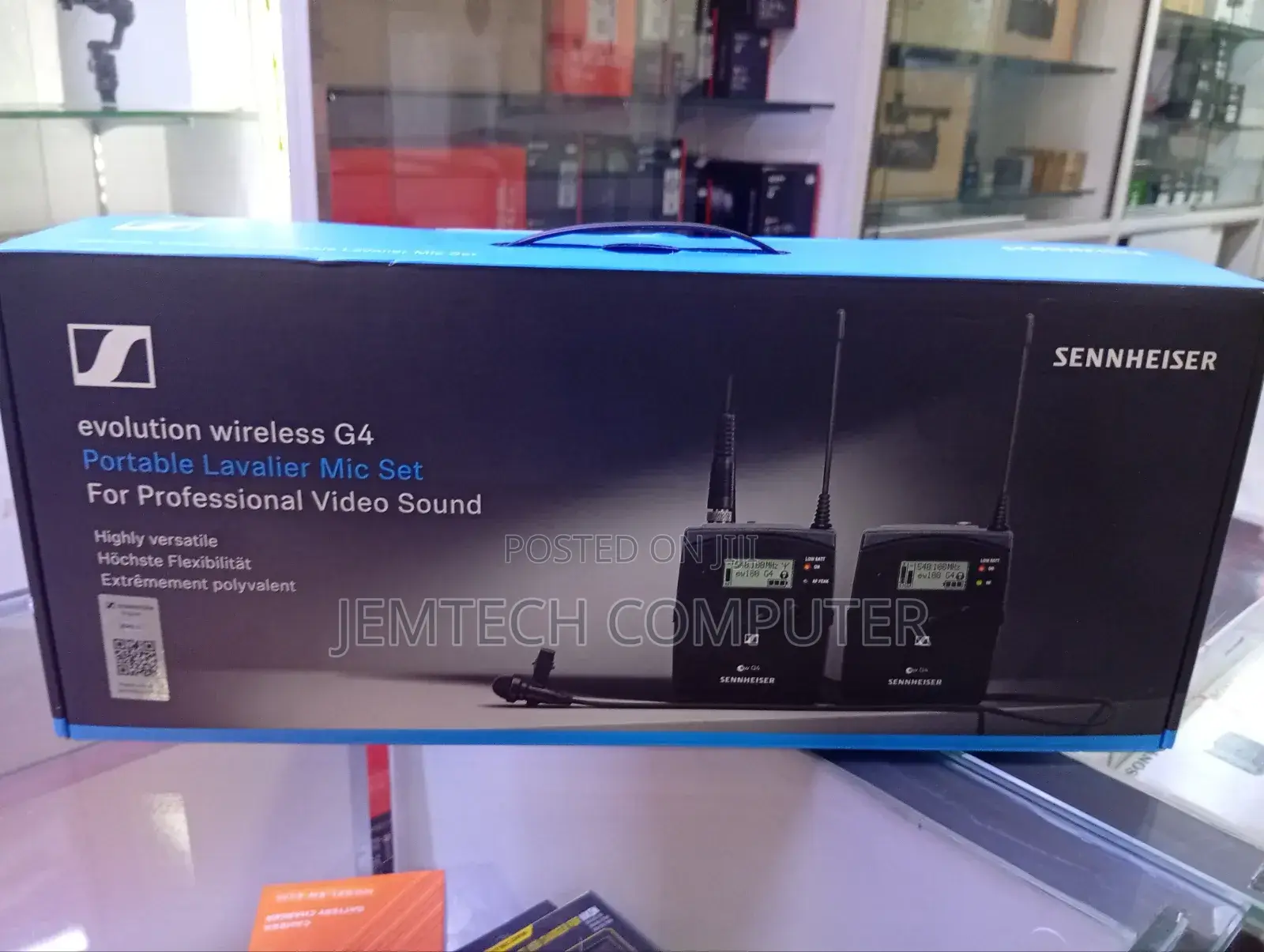 Sennheiser Ew 112p G4 Camera-Mount Wireless Omni Lavalier Microphone