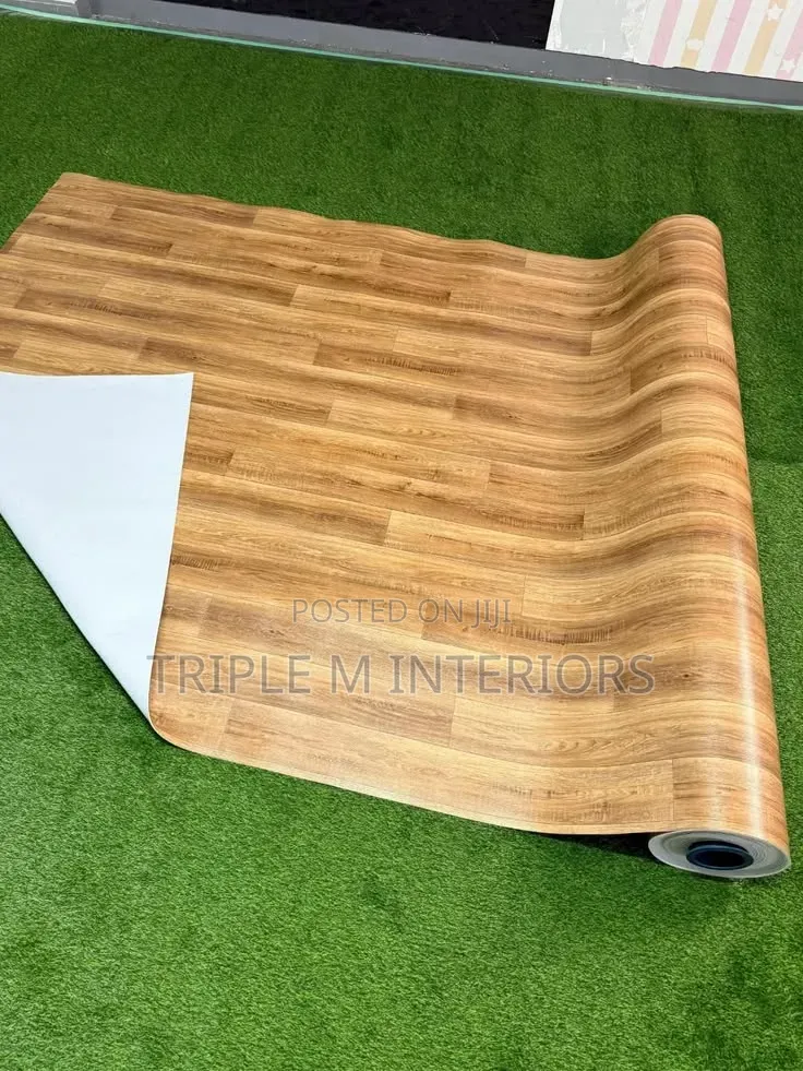 High Quality Wood Effect Vinyl Flooring Mkeka