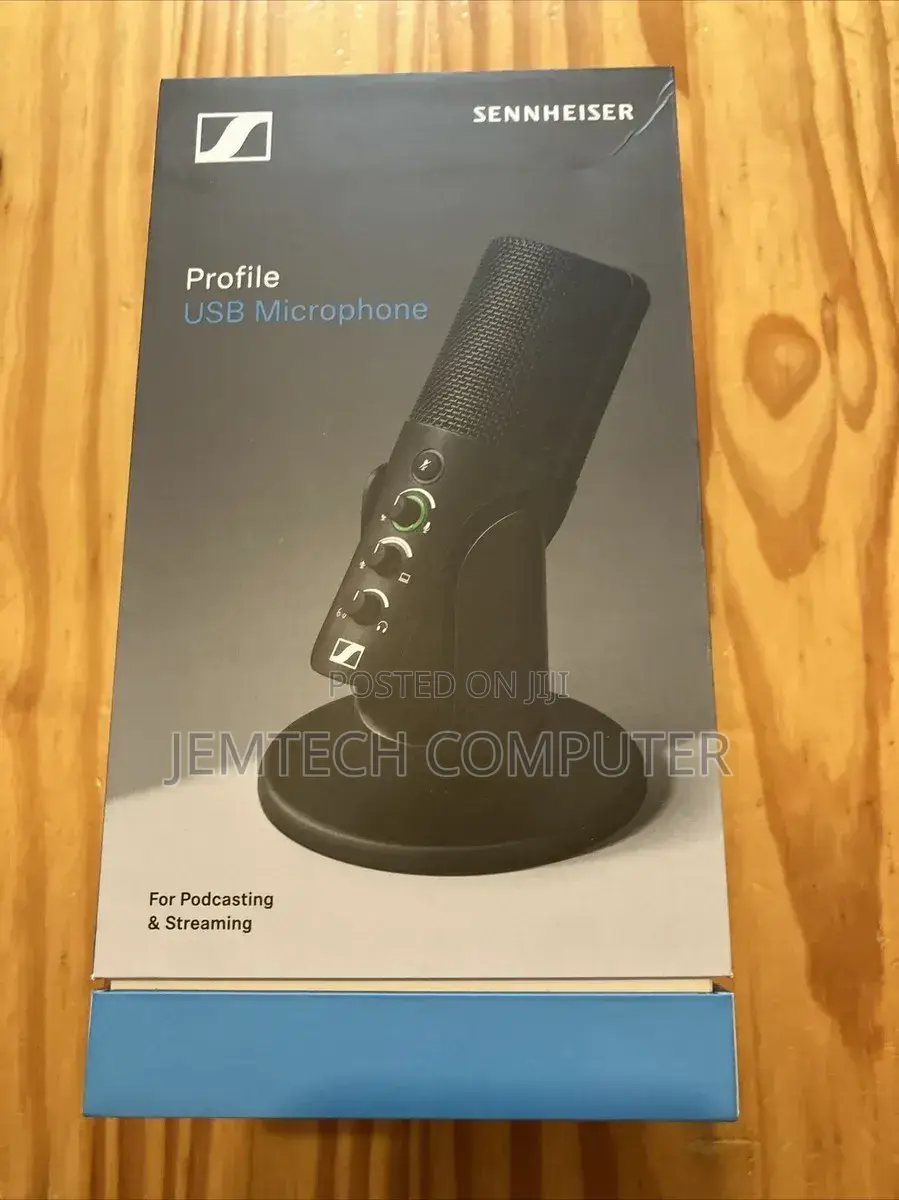 Podcasting and Sennheiser Profile Usb Microphone.
