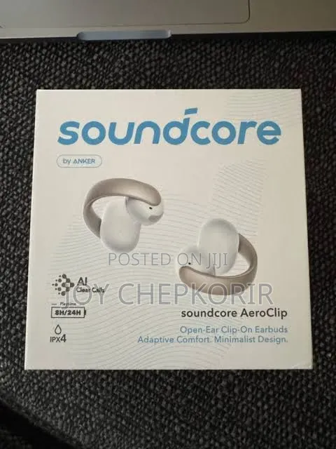 Soundcore Aeroclip | Open-Ear Clip-on Earbuds With Adaptive Comfort
