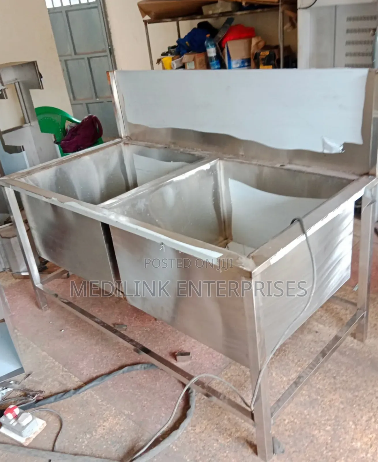 Ss 304 Stainless Steel Customized Double Sink