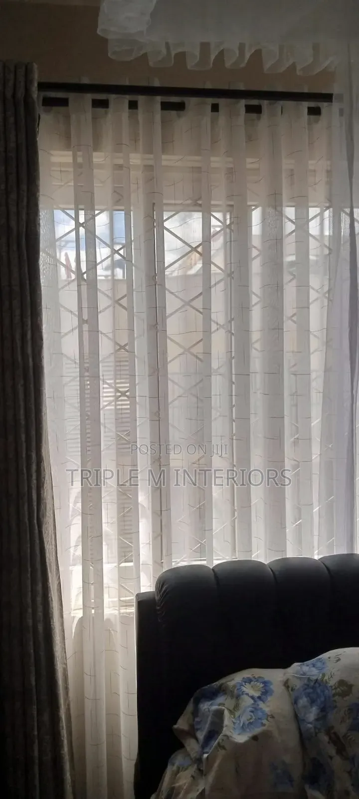 Elegant Ringed Sheer Curtains for Modern Homes