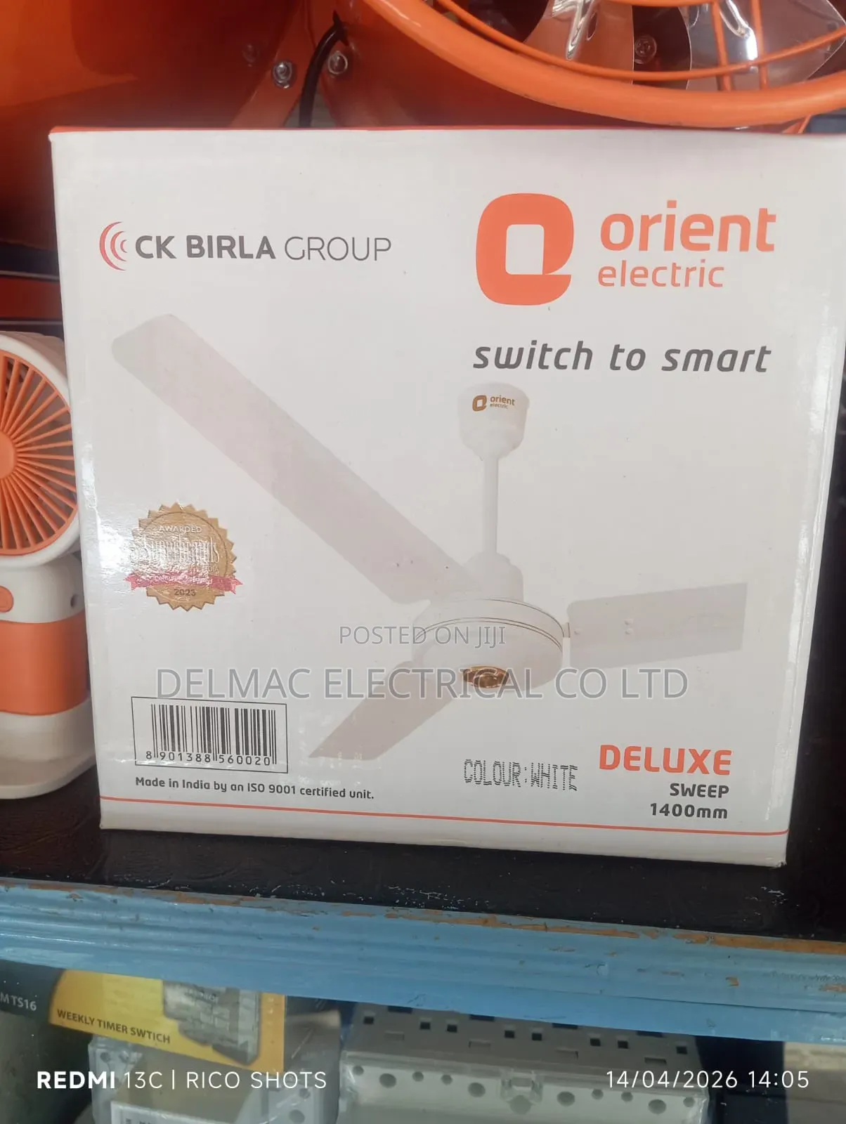 Ceiling Fan Orient 56"