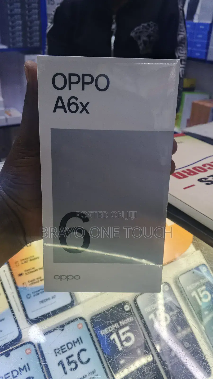 New Oppo A6x 256 GB Black