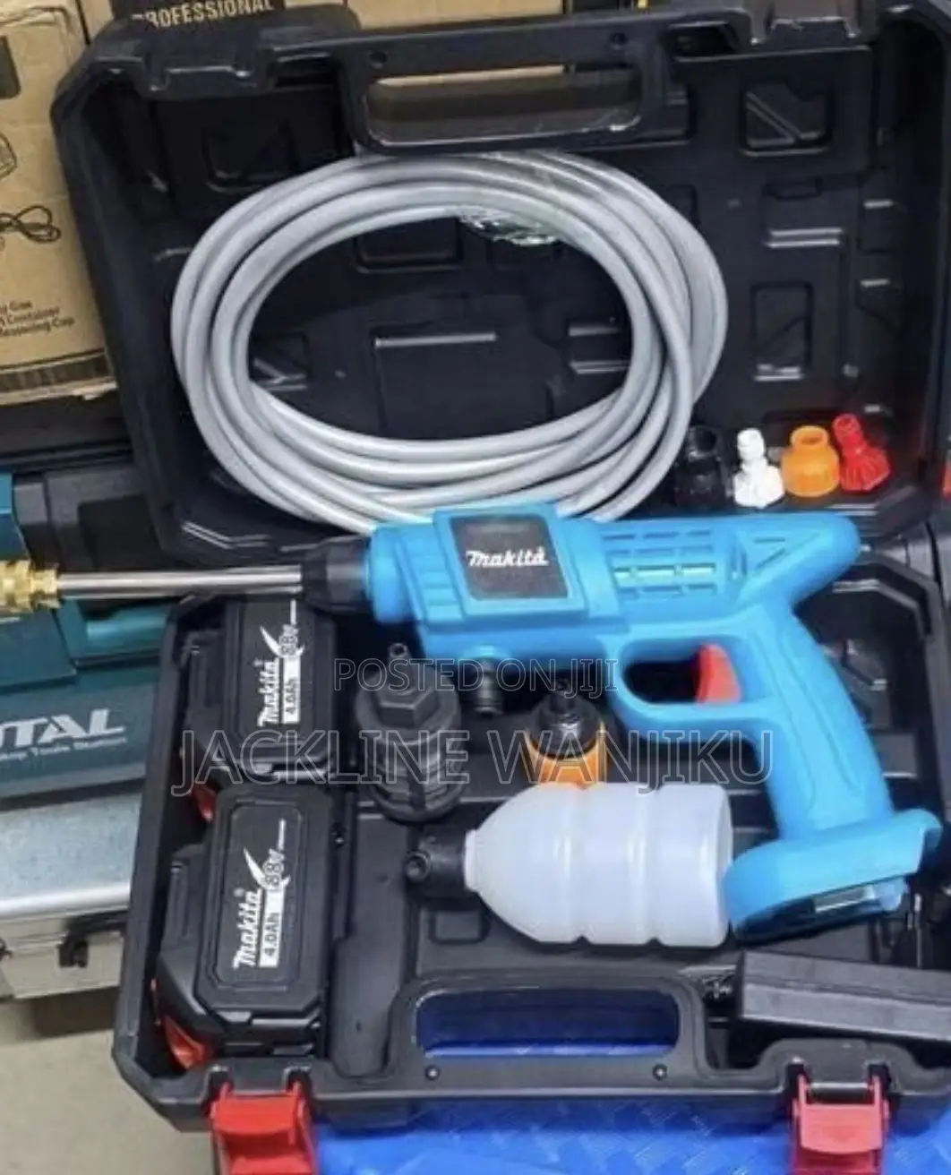 Makita 88v Cordless Carwash Gun With 2 Batteries