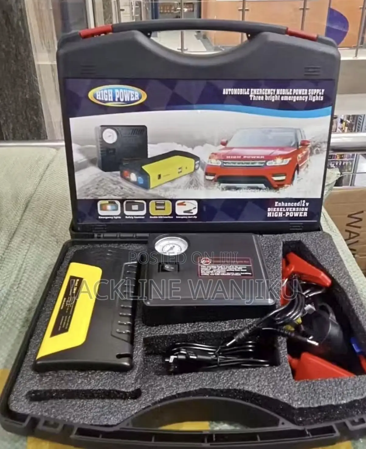 High Power Jump Starter Kit/ Car Jump Starter Kit