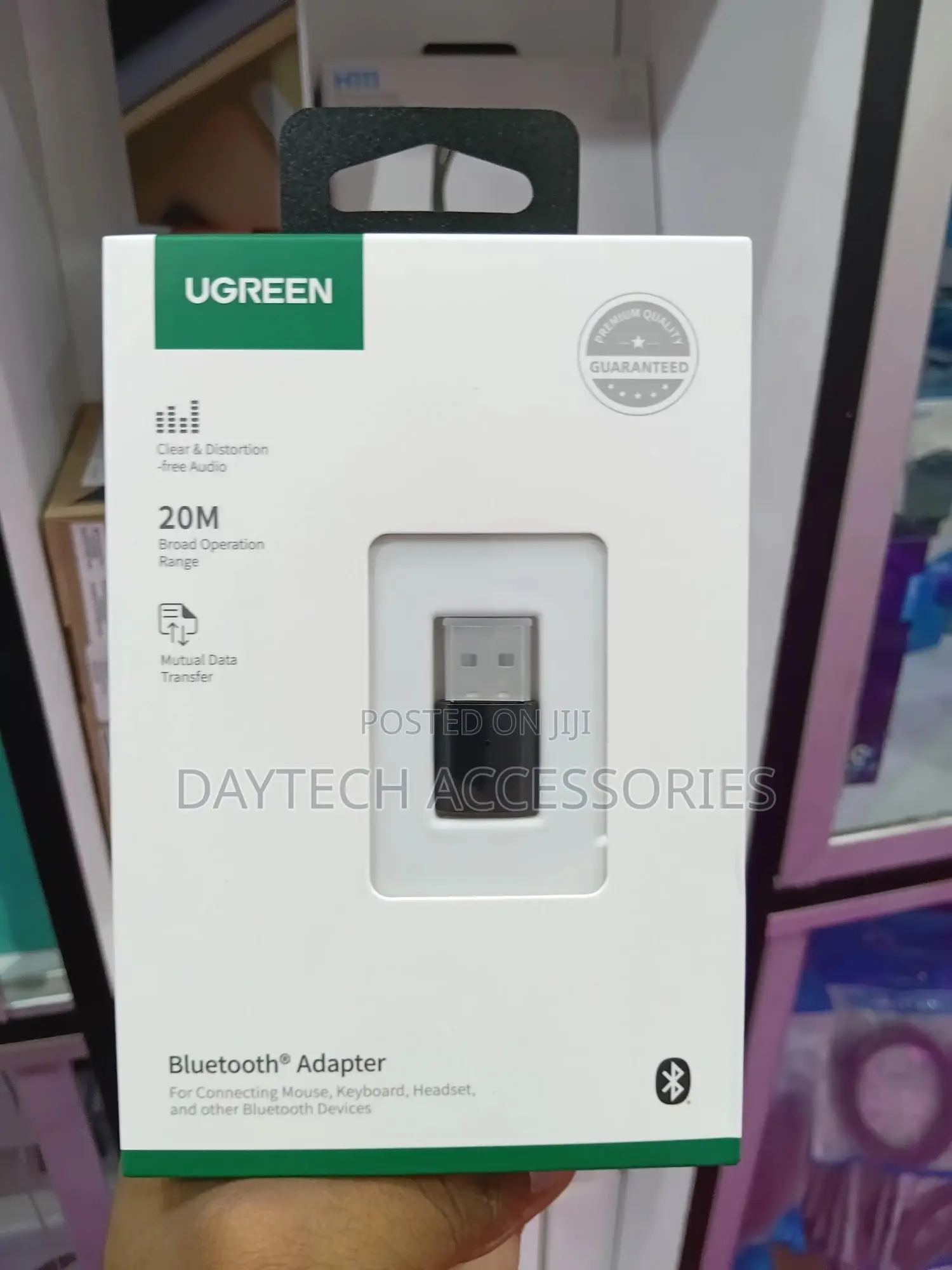 This Is a Ugreen Cm390 Usb Bluetooth 5.0 Adapter (Model 80889)