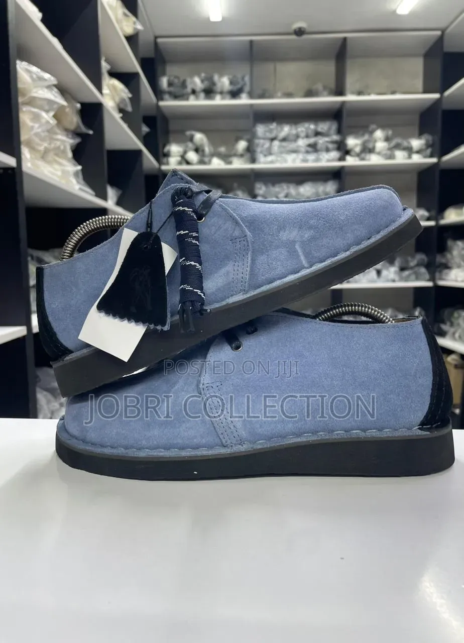 High Quality Blue Clarks Bank Robbers