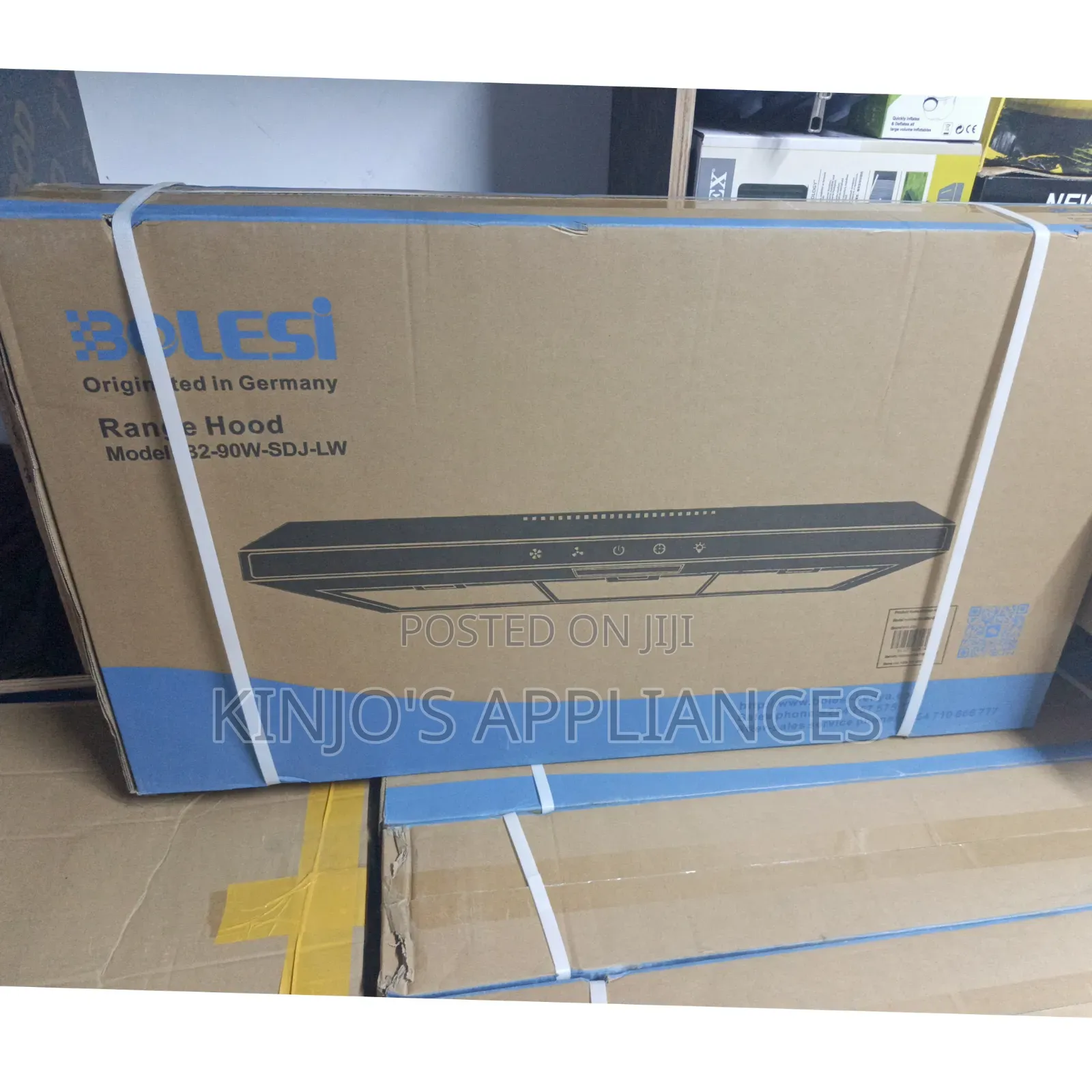 90cm Bolesi Under the Cabinet Kitchen Hood