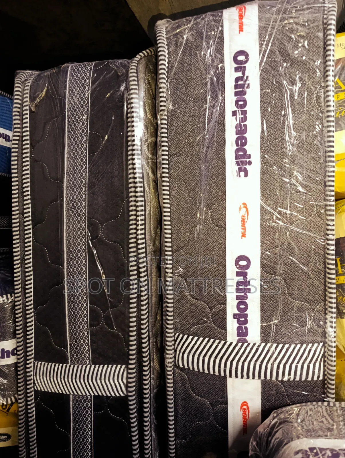 Pillow Top Orthopedic Spring Mattresses. Sizes 4x6, 4.5x6, 5x6, 6x6