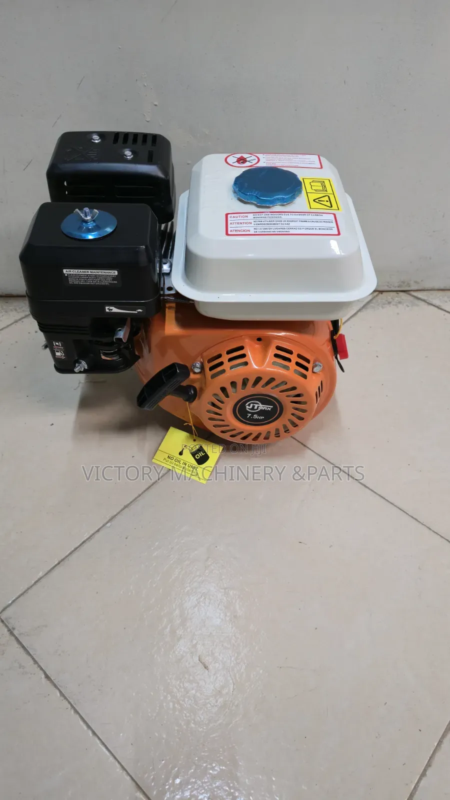 7.5hp Jtmax Gasoline/Petrol With 2 Groove Pully Engine