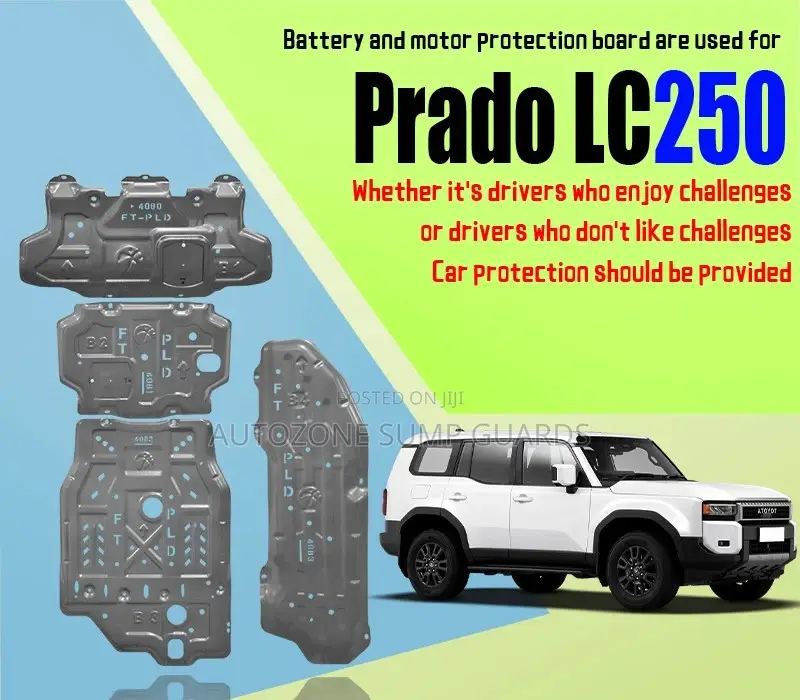 Protector Guard Plate for Toyota Land Cruiser Prado Fortuner