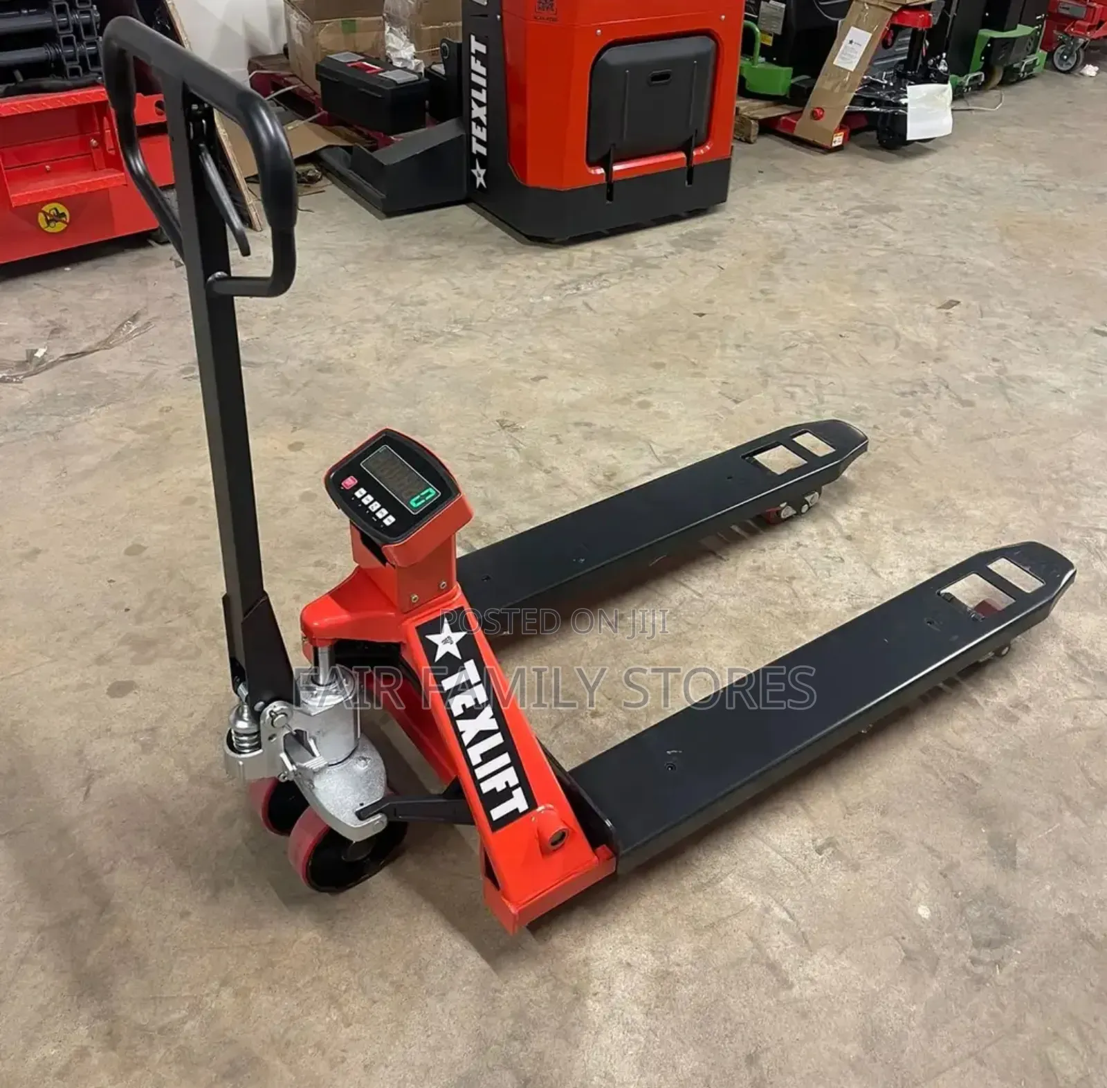 Pallet Jack With Built-in Scale – Weigh Move in One Step