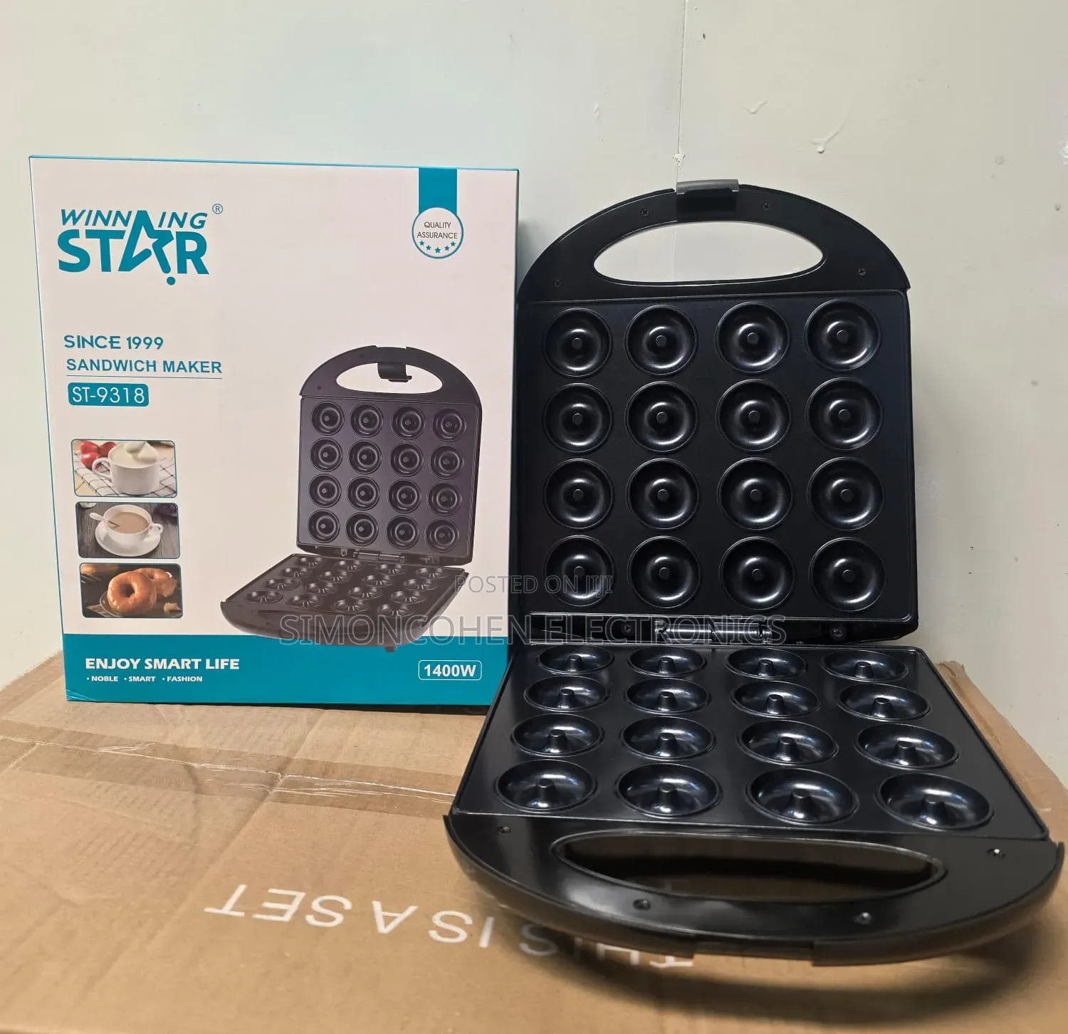 Winning Star 16 Holes Donut Maker