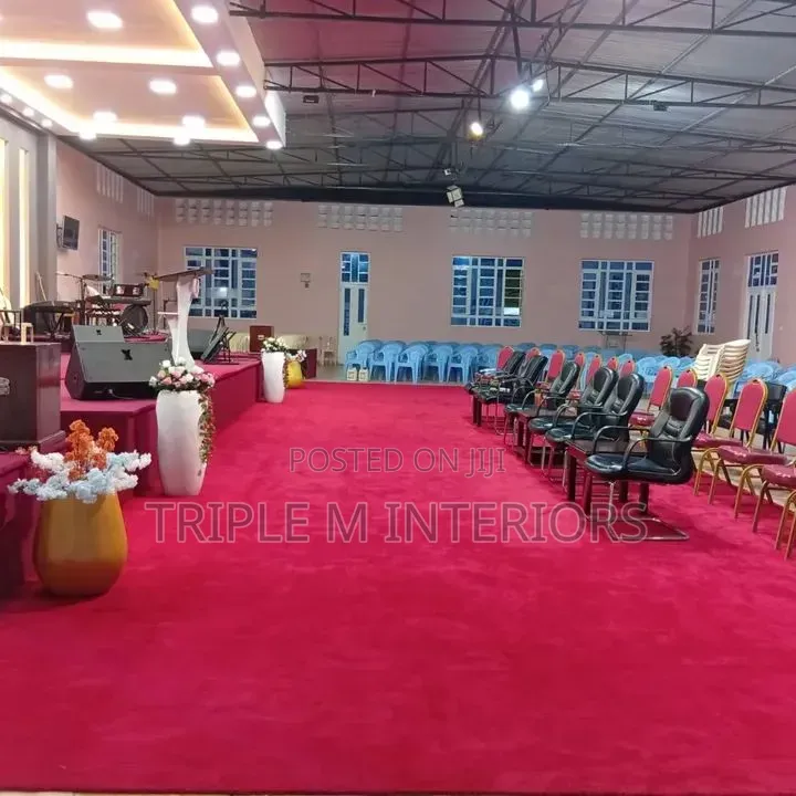 Premium Texture 8mm Carpet for Church Pulpits