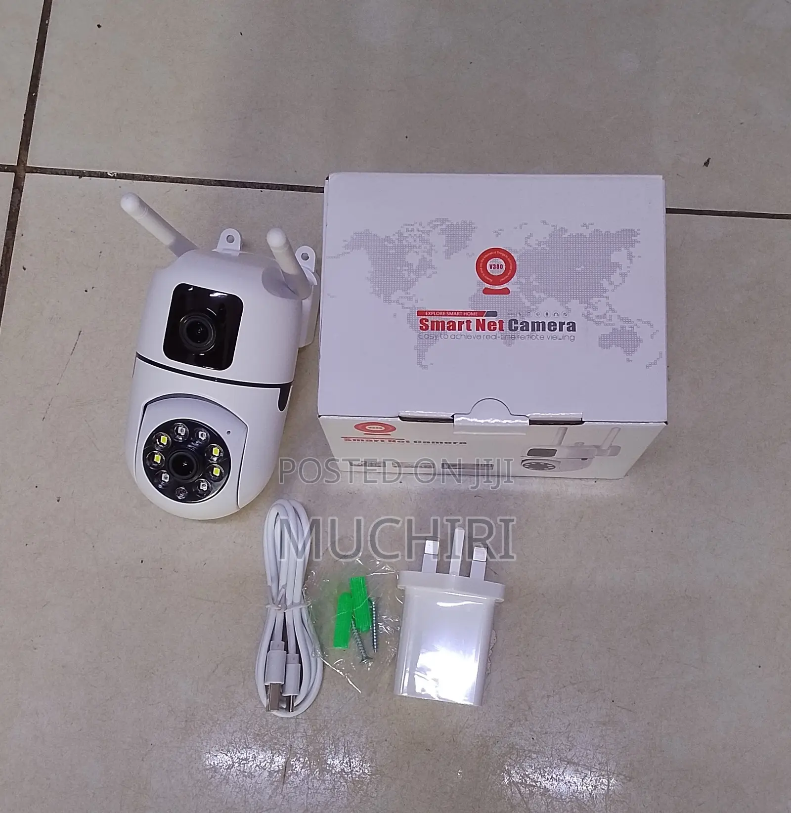 Dual Lens PTZ Camera V380 Pro Quality 360 Degrees CCTV