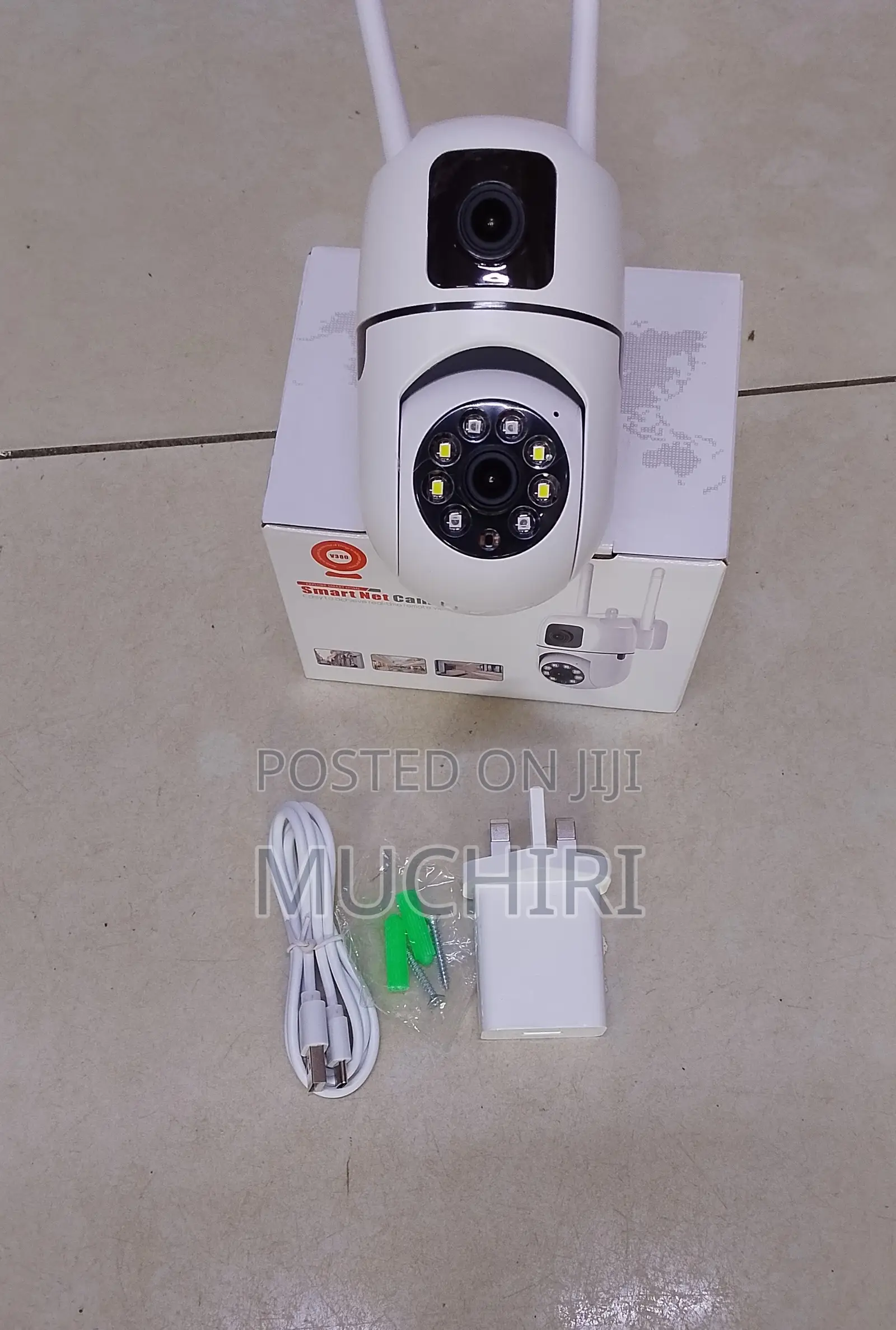 Wall Mounted V380 Bulb Wifi Dual Lens Camera Bulb Color Night Vision