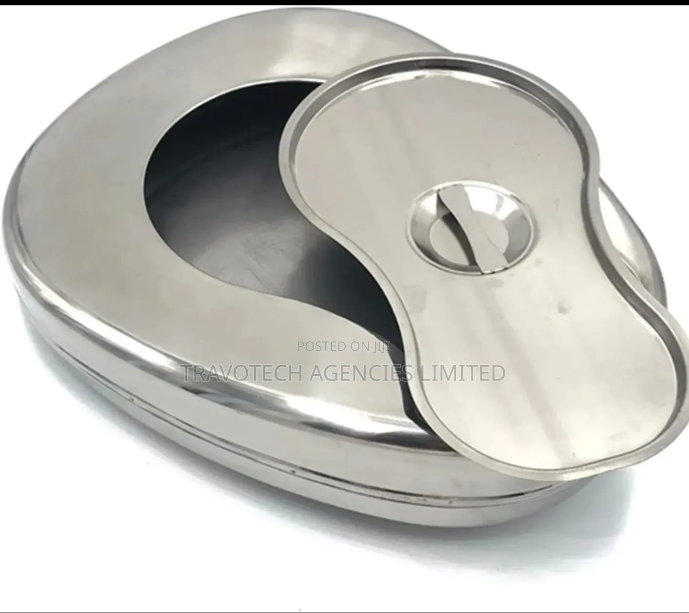 Stainless Steel Bed Pan With Lid